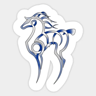 Heroic Horse Sticker